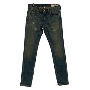 Rag & Bone The Dre Boyfriend Skinny Jeans in Armitage Size 25‎ NWT